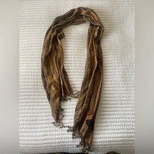 Very long scarf